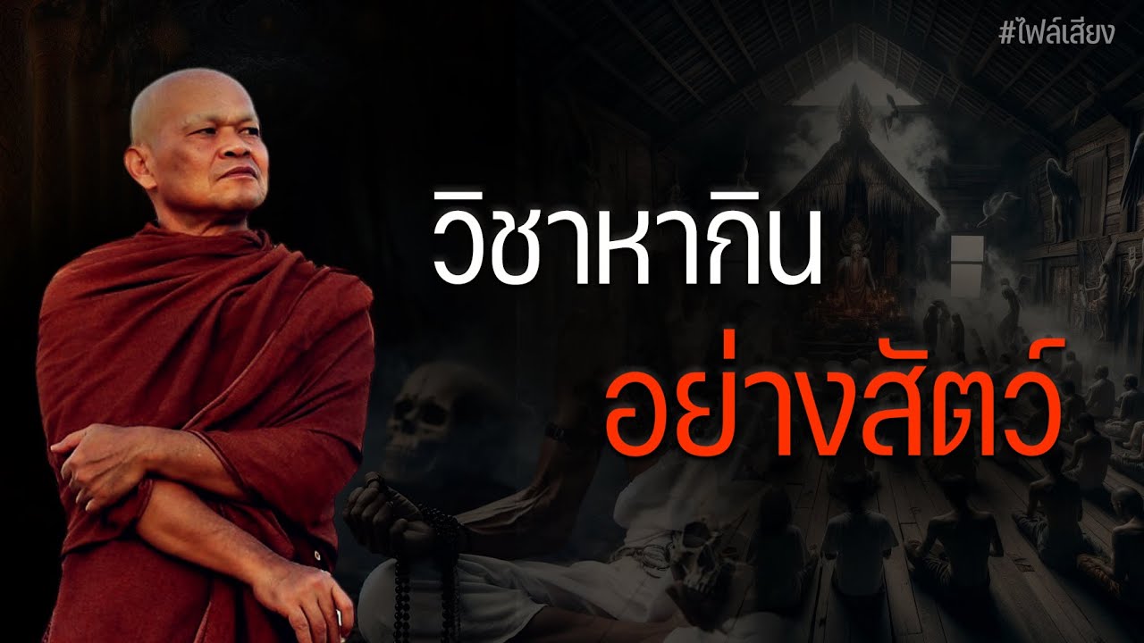 วิชาหากินอย่างสัตว์ #หลวงพ่อมานพ