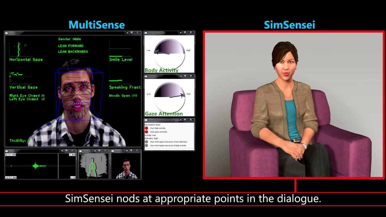 SimSensei & MultiSense Virtual Human and Multimodal Perception for