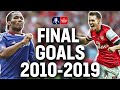 Every FA Cup Final Goal from 2010-2019 | Sterling, Watson, Lingard, Ramsey | Emirates FA Cup