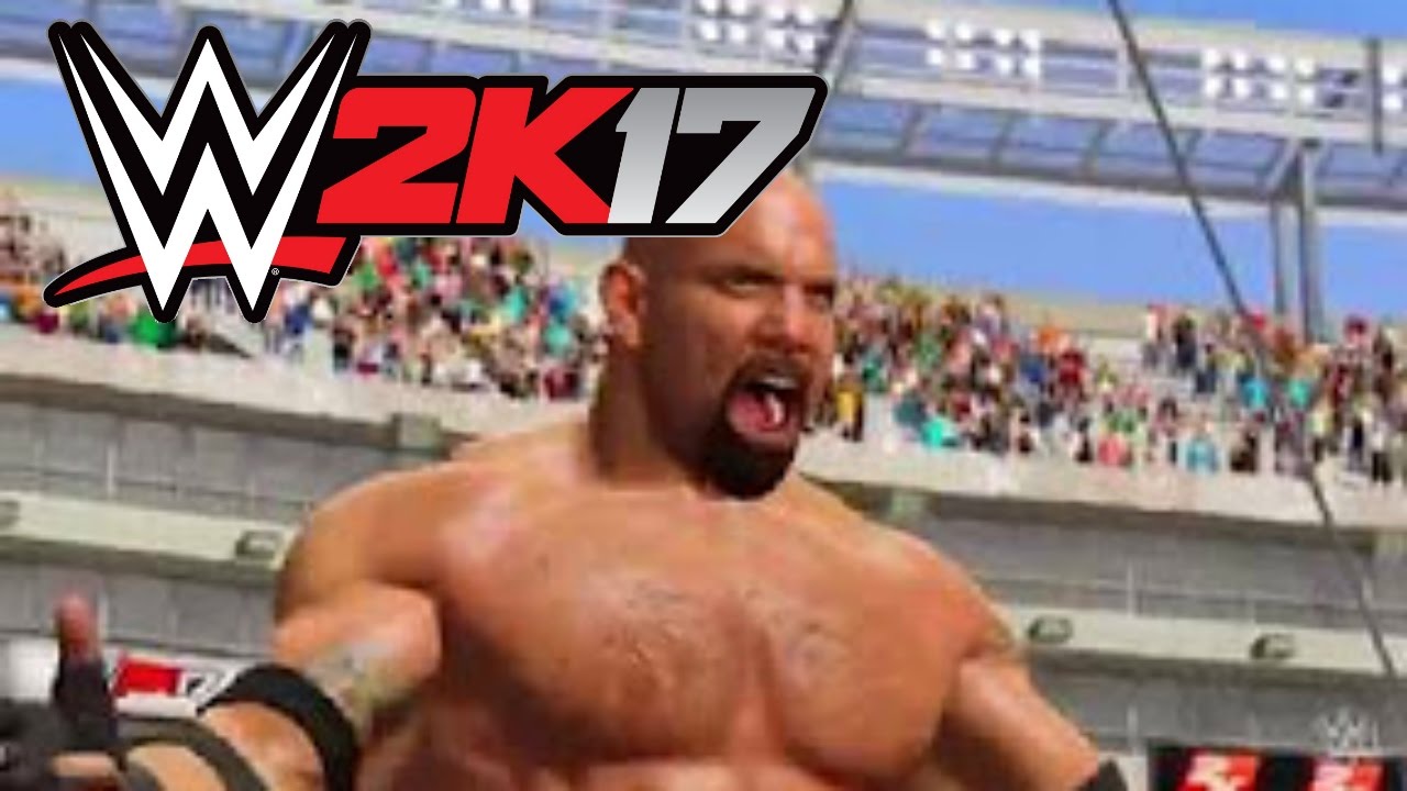 WWE2K17 FALLS COUNT ANYWHERE! GOLDBERG VS BROCK LESNAR! WRESTLEMANIA 31 DAY!