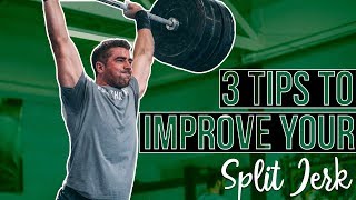 3 Ways to Make Your Split Jerk Better Today | CrossFit Invictus | Weightlifting