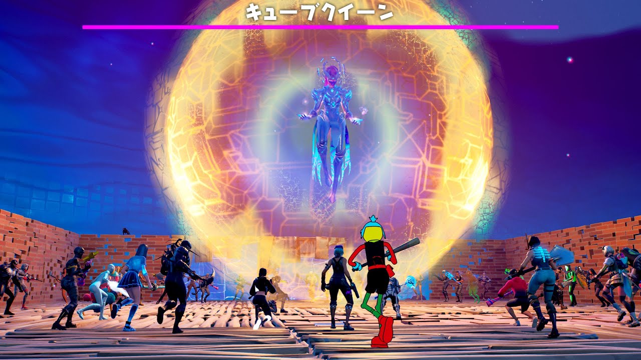 50人 VS キューブクイーン - YouTube 