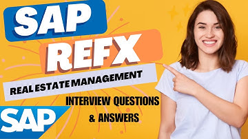 SAP REFX (Real Estate Management) Interview Questions & Answers || SAP REFX Training || Ambikeya