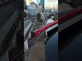 Trains in Japan: A miraculous spot the subway shows itself above ground #train #metro #shorts