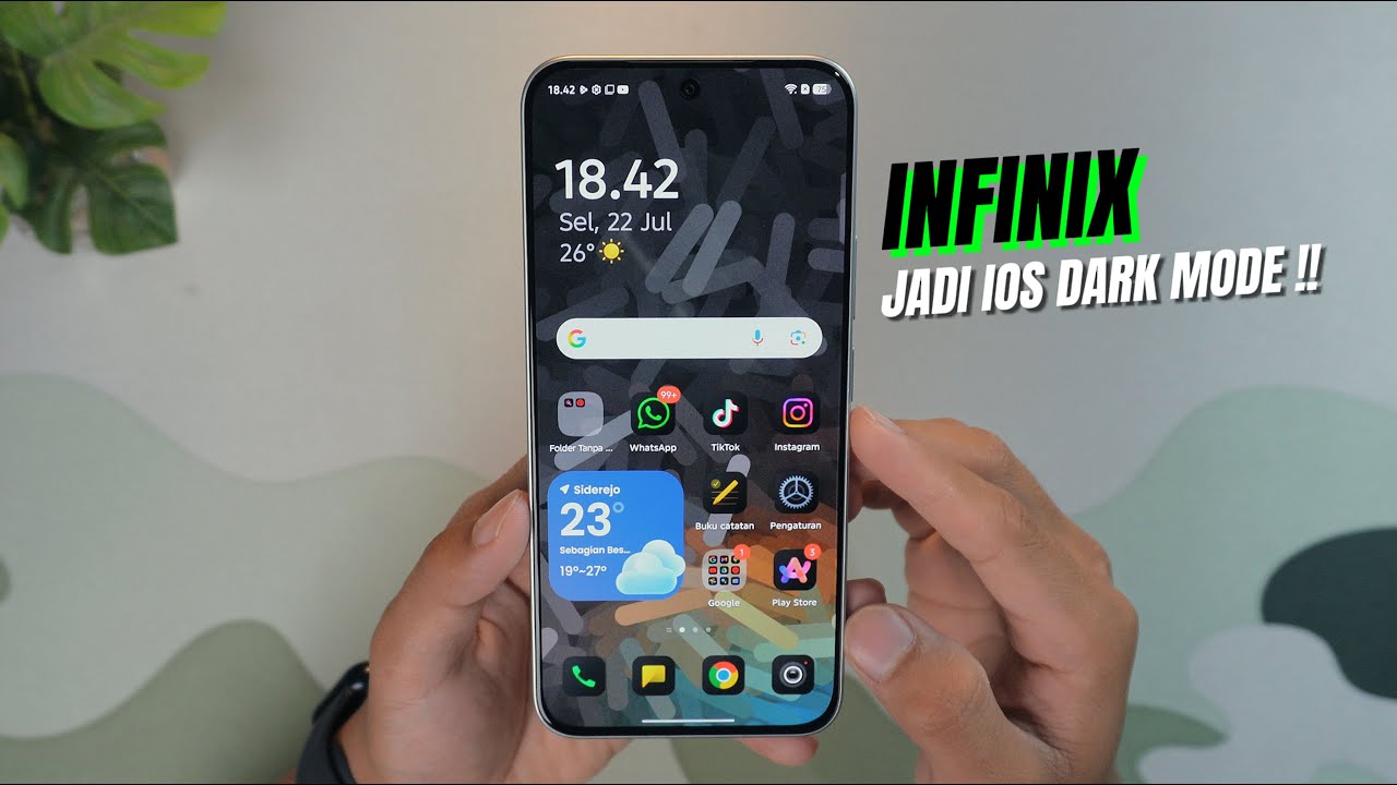 Kamu Harus Coba !! Tema IOS Dark Mode di Infinix 🔥