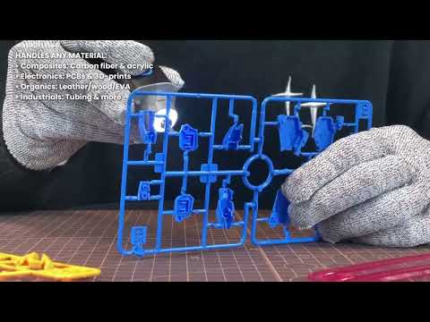 Різак JAKEMY JM-Y10 Pro ультразвуковий в кейсі (різання, шліфування, полірування), видео 1