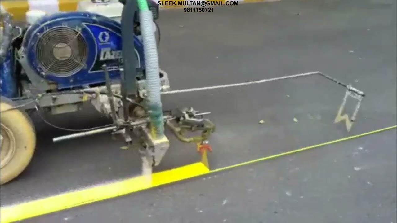 ASIAN PAINTS APCOTRACK WBR BY GRACO LINE LAZERWATER BASED