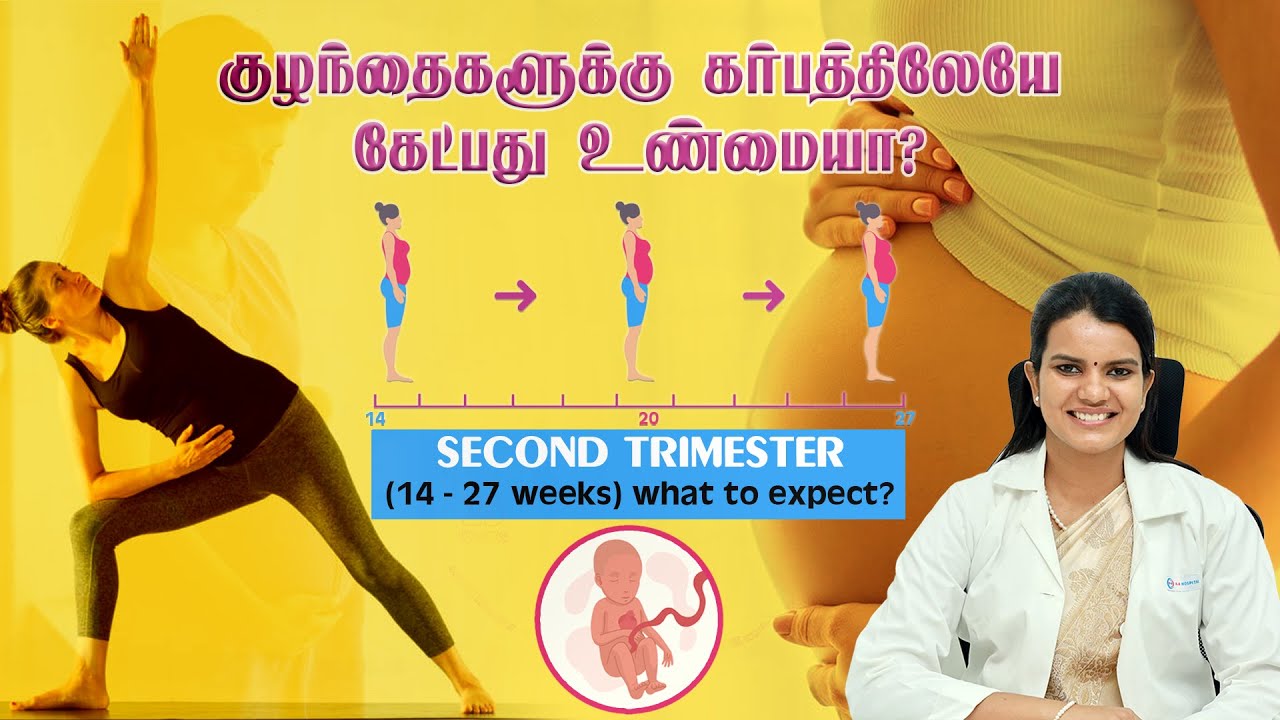 கர்பகாலத்தில் 3-7 மாதங்களில் என்ன  செய்ய வேண்டும்? | Second Trimester of Pregnancy| Doctor Mommies