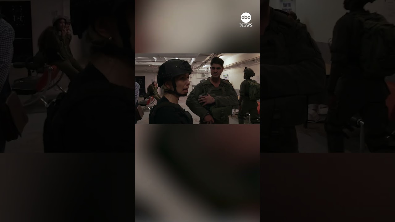 ABC News team takes cover during exchange of fire at Israel-Lebanon border