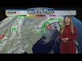 Quiet and comfortably cool to end the weekend and start next week