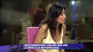 «Vía V» Entrevista con la meteoróloga Bea Hervella