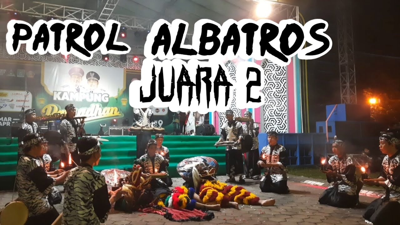 PATROL ALBATROS LOMBA DI KAMPUNG RAMADHAN ALUN ALUN SIDOARJO 2023