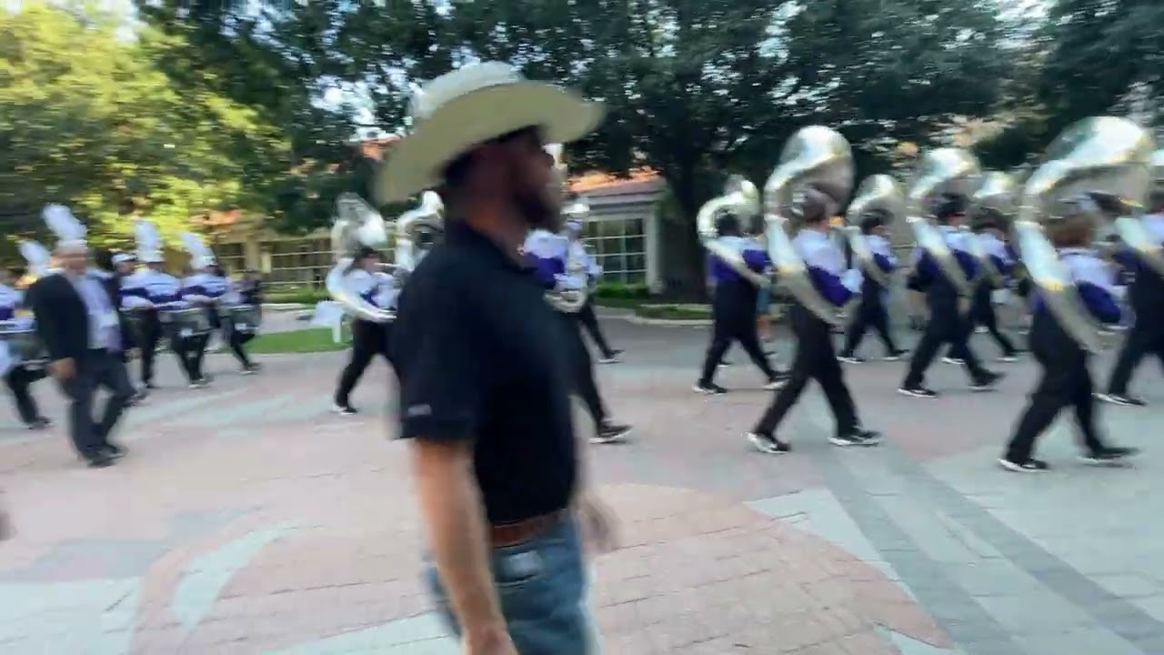 TCU Band March to the Carter 10/4/25 - TCU vs. Colorado