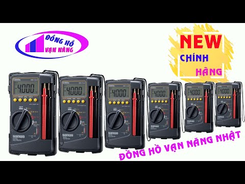 Video Đồng hồ vạn năng điện tử Sanwa CD800A | ĐỒNG HỒ VẠN... - youtube