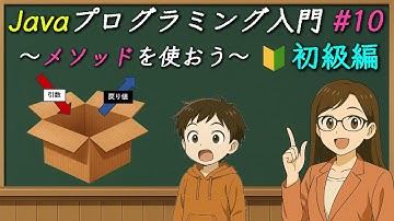 小学生でもわかる！Javaプログラミング入門 #10 引数と戻り値でコードが劇的に変わる！