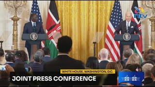Joint Press Conference held by Presidents Ruto and Biden in Washington, DC