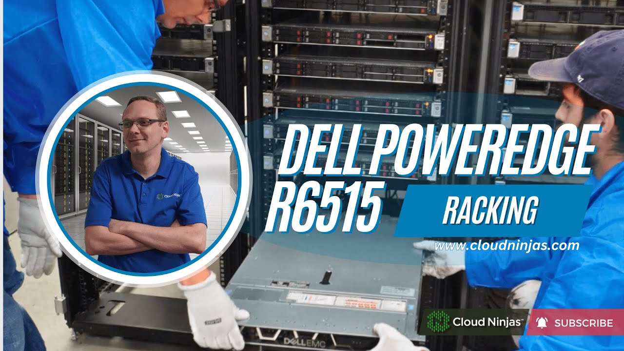 Dell PowerEdge R6515 | How To Rack a Server | Server