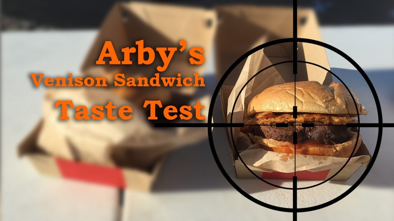 Arby's Venison Sandwich Taste Test and Review YouTube