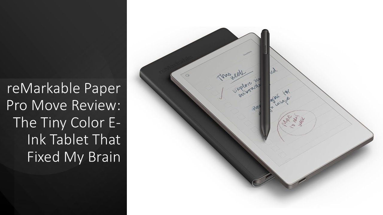 reMarkable Paper Pro Move Review: The Tiny Color E-Ink Tablet That