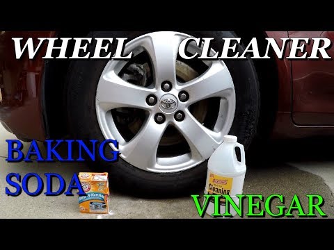 HomeMade Wheel Cleaner using Baking Soda and Vinegar  - Let&rsquo;s Test it Out!