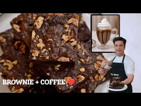 Café Jaana Cancel! Brownie Aur Cold Coffee Ghar Pe Bana Lo 😎 Air Fry Mein | Kunal Kapur Recipes