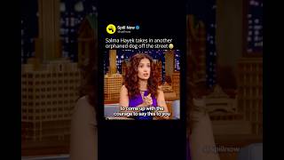 Salma Hayek on getting another orphaned dog 😂