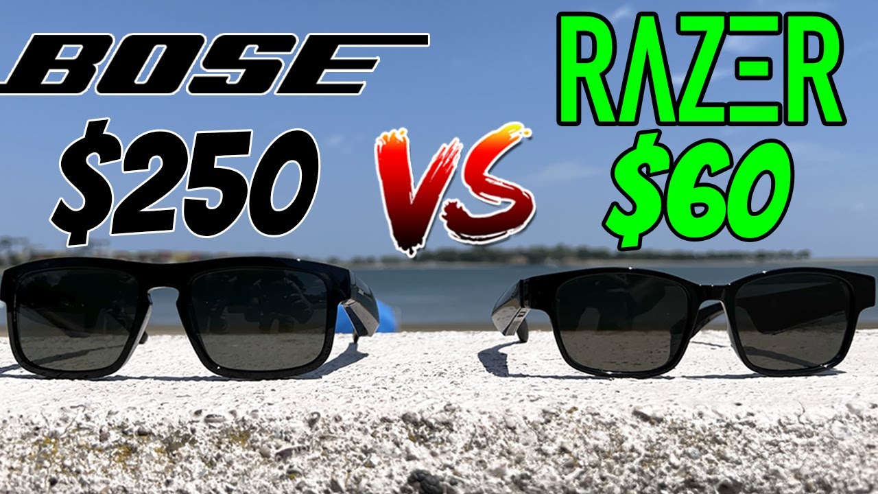 Bose Frames vs Razer Anzu - Smart Sunglasses Comparison - YouTube