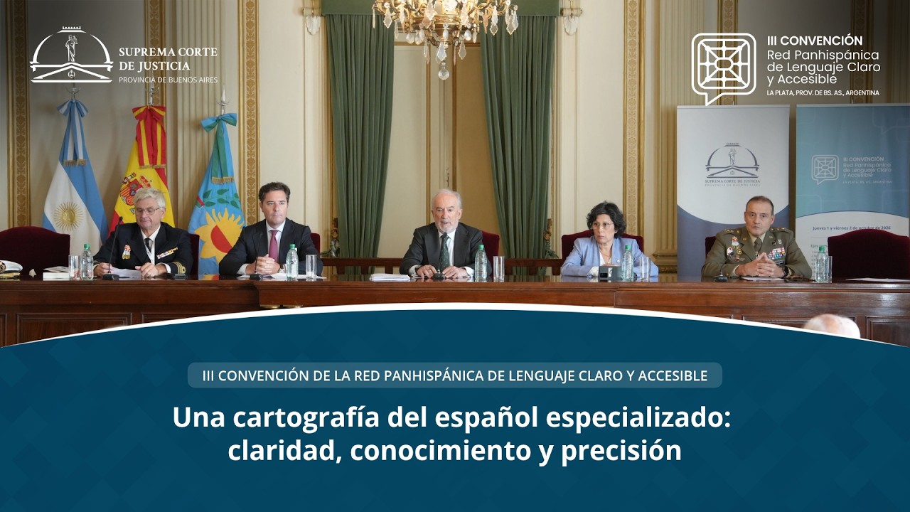 Sesión plenaria | «Una cartografía del español especializado: claridad, conocimiento y precisión»