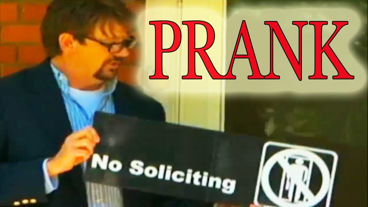 Door To Door Salesman Prank Youtube