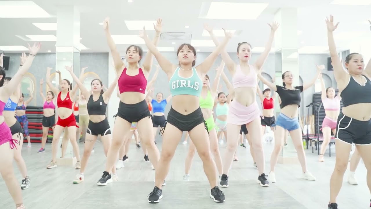 HƯỚNG DẪN TẬP AEROBIC GIẢM BÉO BỤNG TẠI NHÀ | BẢO NGỌC AEROBIC