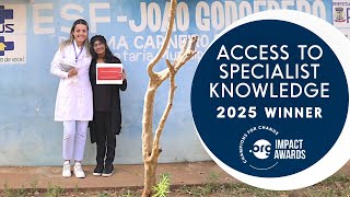 Access to Specialist Knowledge: Connecting Specialists Worldwide | 2025 .ORG Impact Award Winner