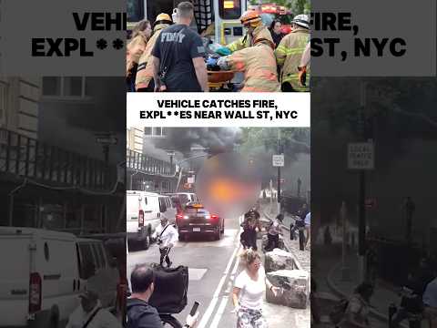 Video At least 16 people were injured in an explosion and fire on a barge at a Staten Island shipyard