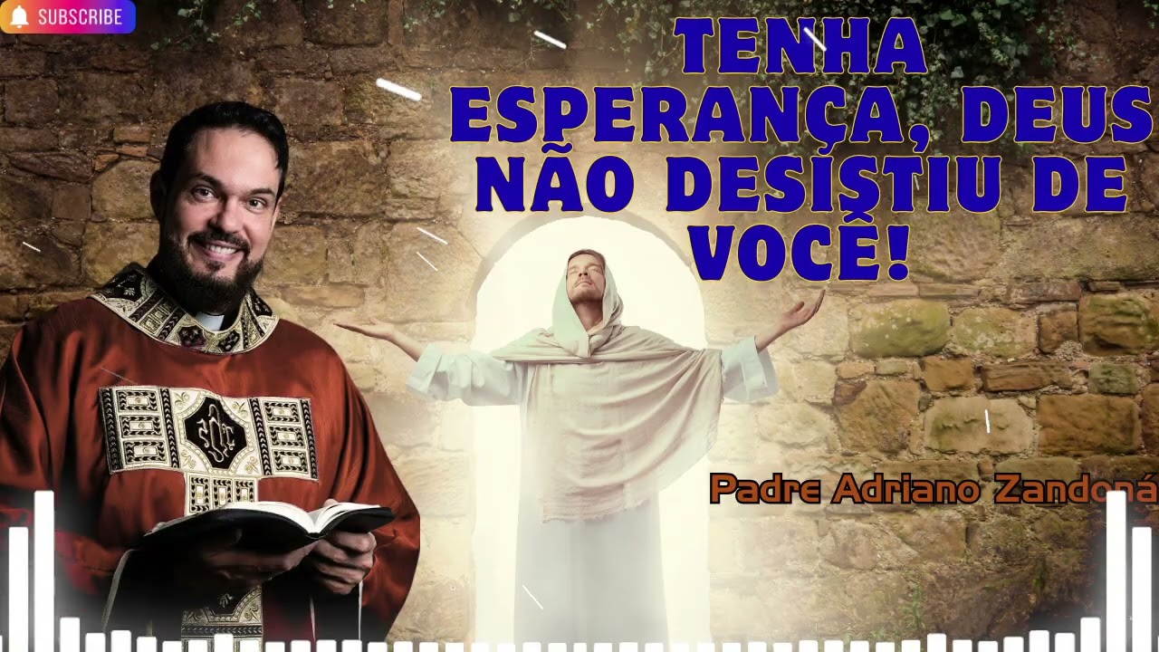 Tenha esperança, Deus não desistiu de você!