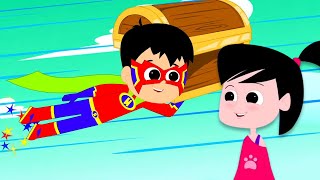 Песня супергероев + Более мультфильм видео для детей
