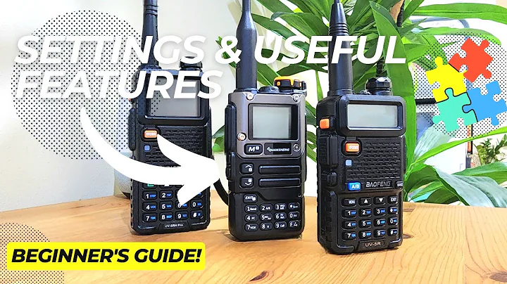 Learn The Basics - Quansheng UV-K5 8 (Tutorial)