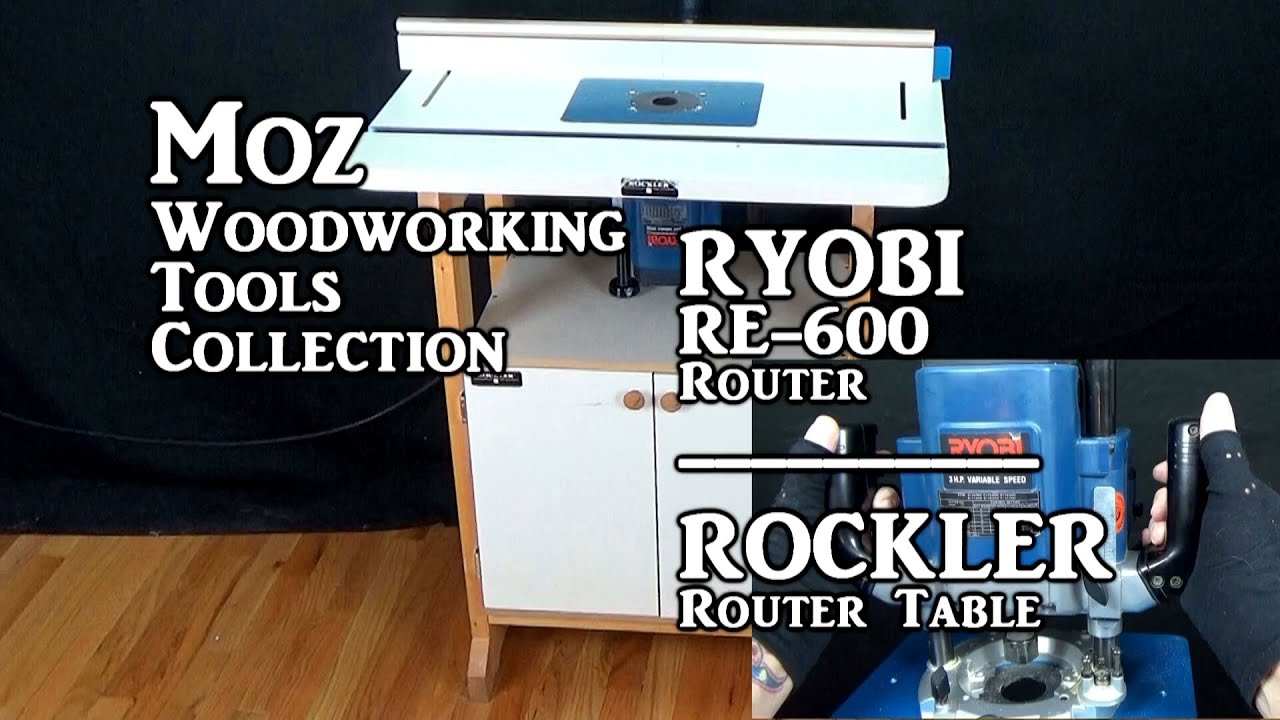 Moz Woodworking Tools - RYOBI RE-600 Router | ROCKLER 
