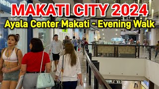 Evening Walk in AYALA CENTER, MAKATI CITY, Philippines | Makati Shopping Malls -Greenbelt, Glorietta