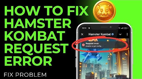 Request error on Hamster Kombat Problem Solved | Loading problem on hamster kombat problem solved