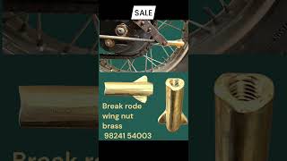 Tappet cover wing nut, Brake rod wing nut Oil filter wing nut SALE #g2bullet #enfieldindia #castiron