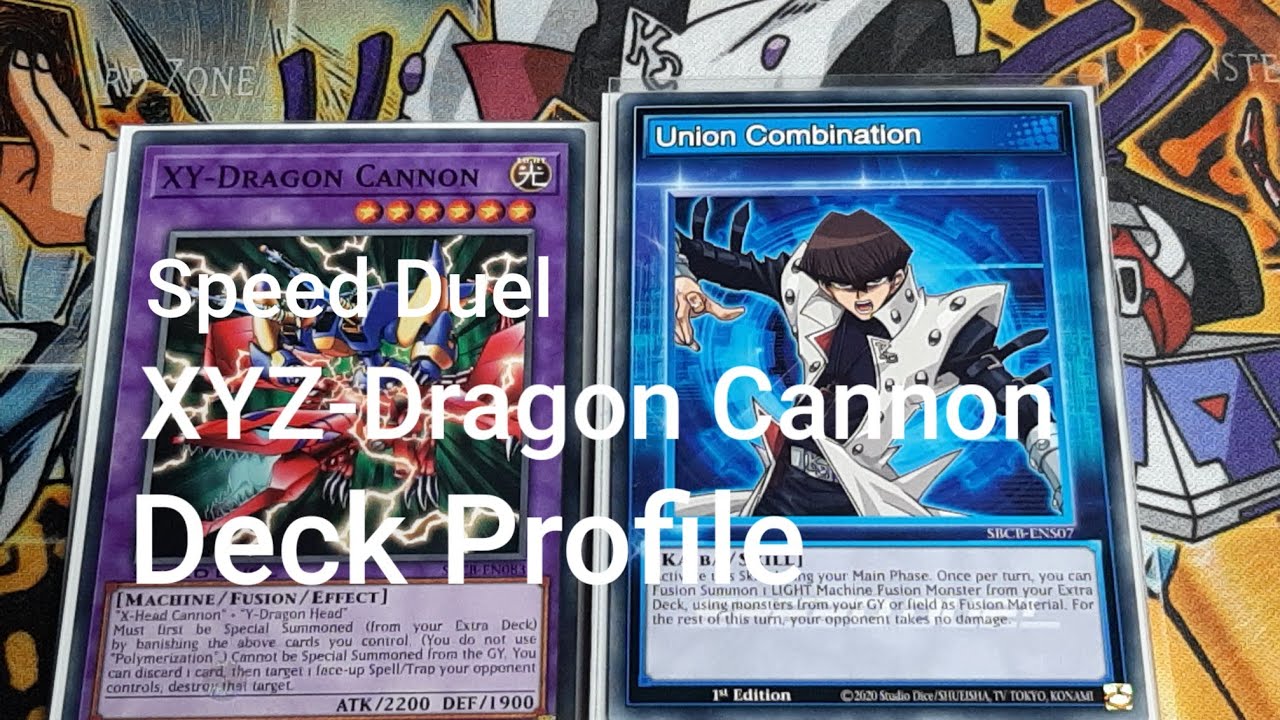 Speed Duel XYZ-Dragon Cannon Deck Profile