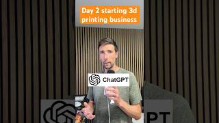 Day 2 Starting 3D Printing Business #shorts #business #startup #3dprinting #fatherson