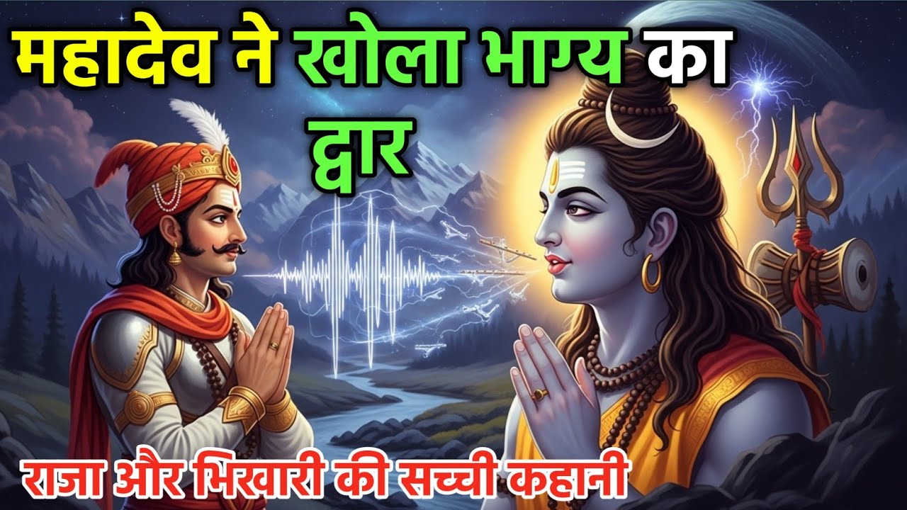 महादेव की न्याय लीला – राजा और भिखारी की सच्ची कहानी | Dharmik Kahani | Shiv Mantra | #BhaktiKatha
