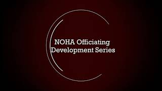NOHA Officiating Development Series - Conrad Hache on Pre-Game Preparation