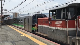 【甲種輸送】 DE10-1743号機牽引 H100形 12両 西宮駅通過(2021.6.15)