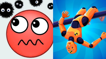 Hide Ball vs Ragdoll Fall Break the Bones! - Satisfying ASMR Gameplay All Update Levels