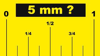 Which Inch Fraction Is Closest to 5 mm?