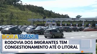 Rodovia Dos Imigrantes Tem Congestionamento Até O Litoral De Sp Bora Brasil