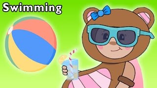 Fun Pool Time | Swimming and More | Baby Songs from Mother Goose Club!