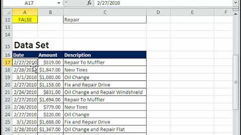 Excel Magic Trick 524: Extract Records Partial Text Not Criteria: 4 Methods
