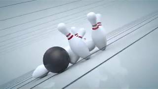 Bowling Ball Animation Motion Background Stock Video Footage Free For Editing screenshot 1